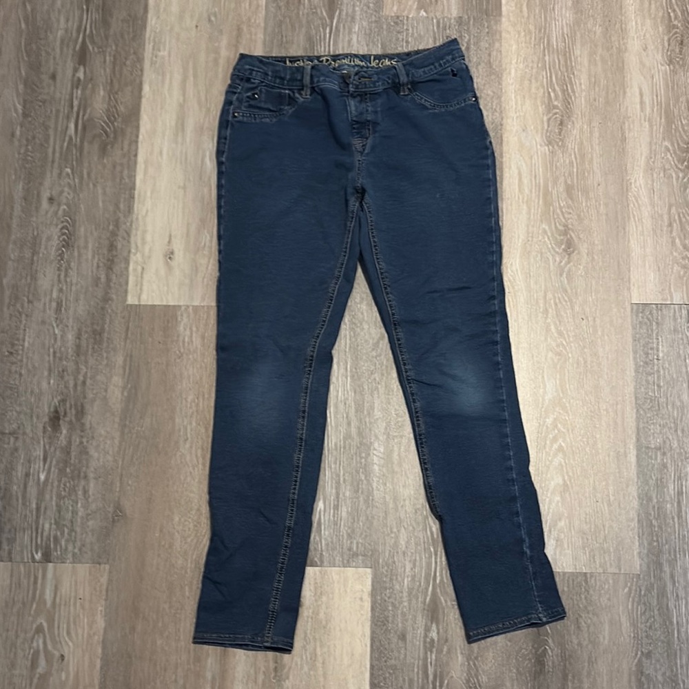 Justice Blue Skinny Jeans Classic Denim